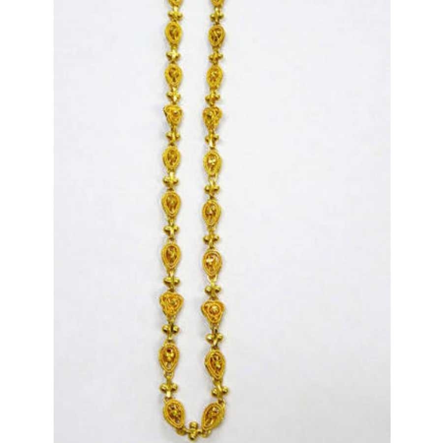 22KT Gold Ladies Indian Fancy Chain
