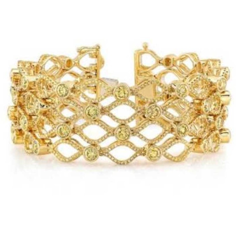 22K Gold Ladies Indian Fancy Bracelet