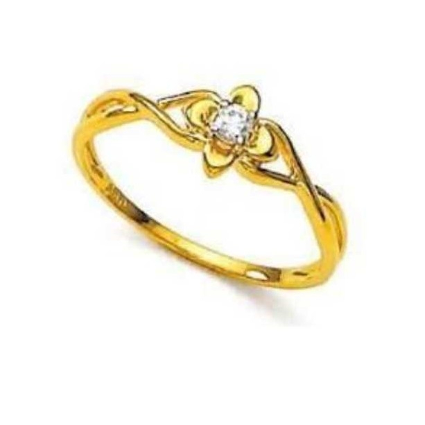 22K Gold Ladies Indian Fancy Ring