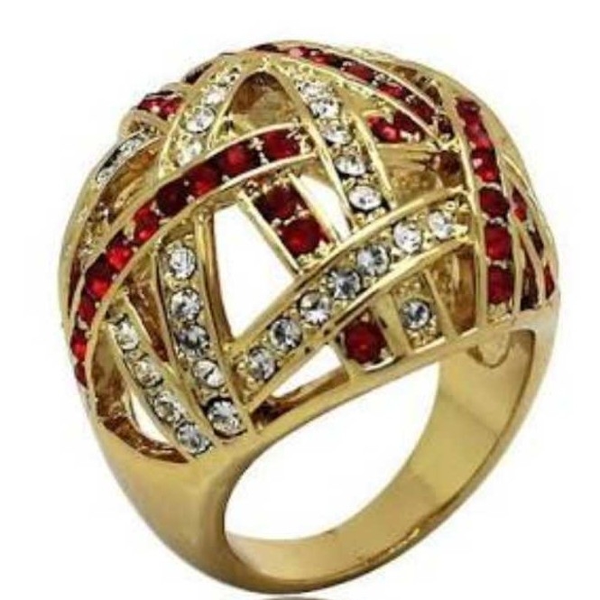 22K Gold Ladies Indian Fancy Ring