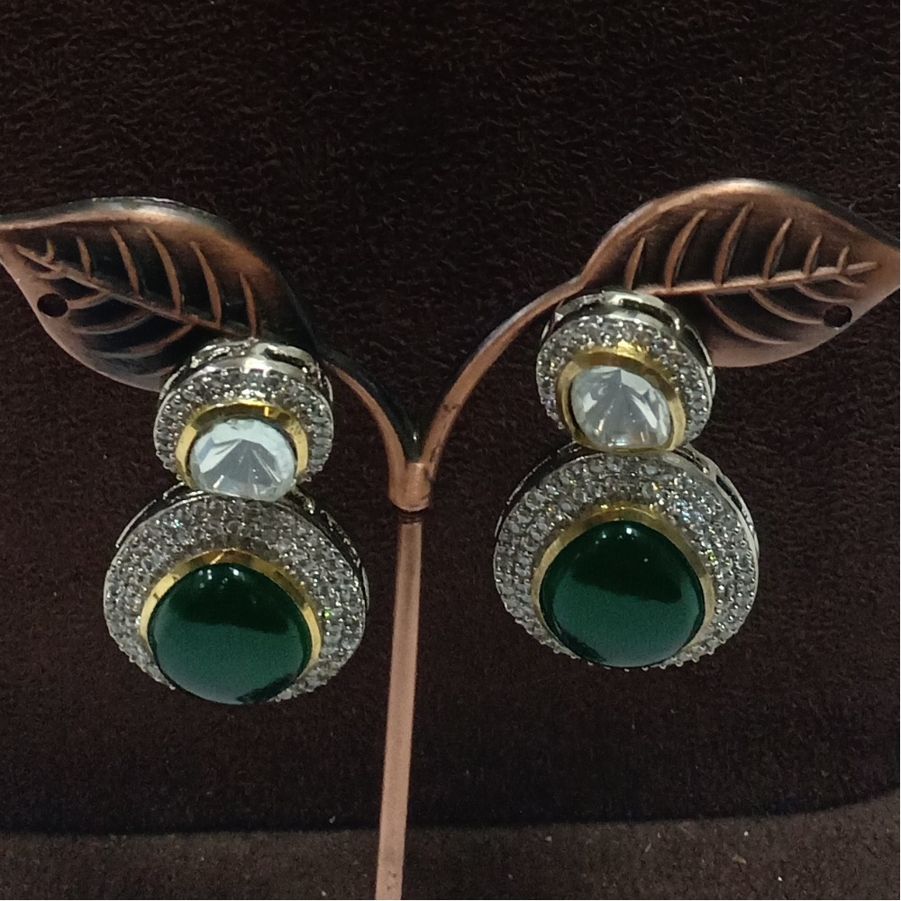 SABYASACHI GREEN STONE SET