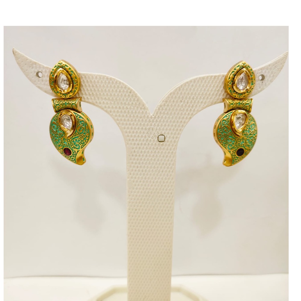 Antique design with fitted ruby stone necklace set 1469 - Image 2