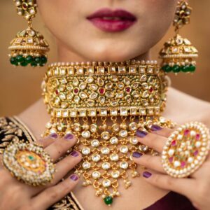 Rajasthani Traditional rajputi bridal jewellery (aad) 1127