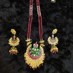 artistic minakari Pendant set#772