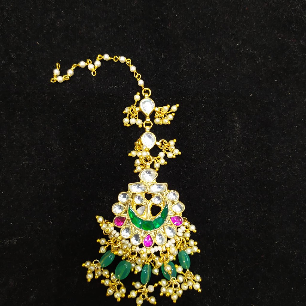 beautiful kundan tikka#743