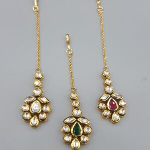 beautiful kundan tikka#710