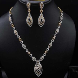 diamond delicate necklace#421