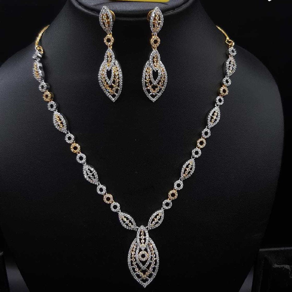 diamond delicate necklace#421