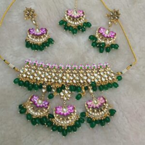 bridal necklace set#323
