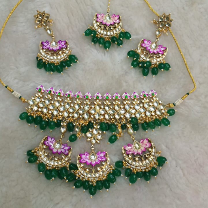 bridal necklace set#323