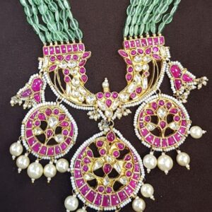 designer pendant set#296