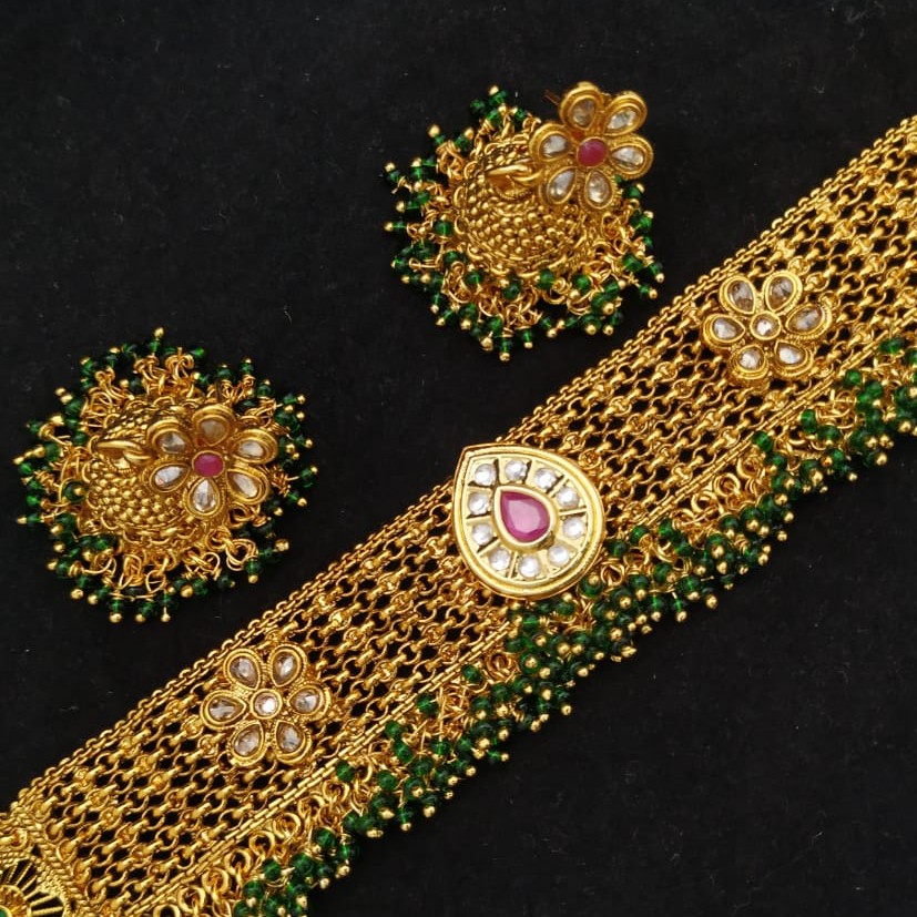 antique choker set #156