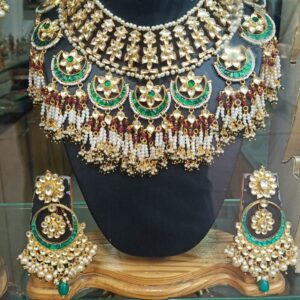 bridal necklace set#bdns101