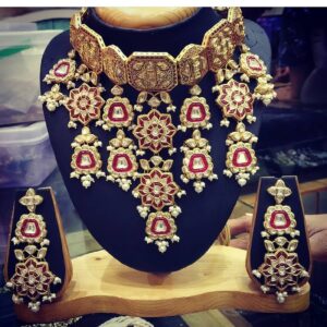 bridal necklace set#bdns077