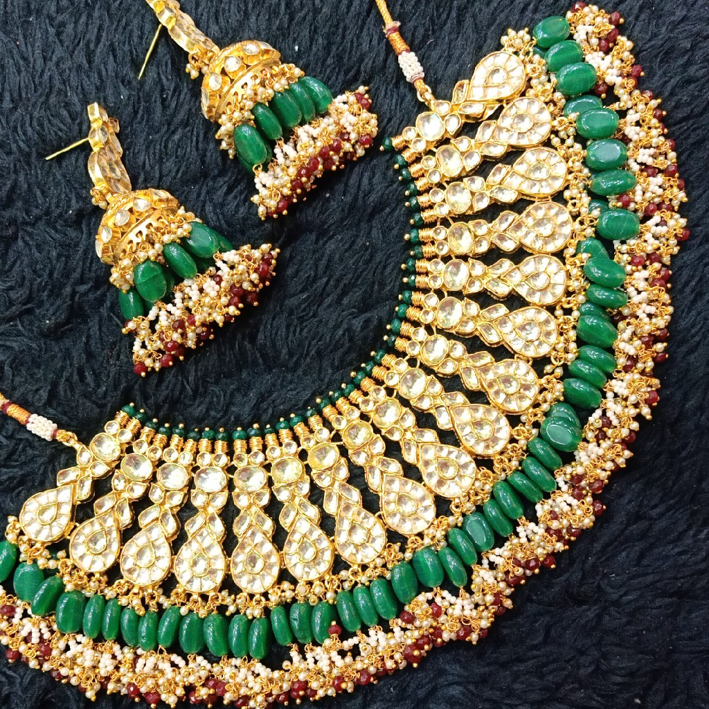 Beautiful bridal necklace#bdns012