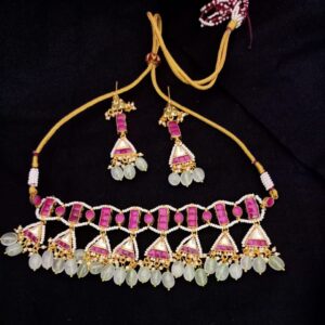 Mini choker necklace set chk038