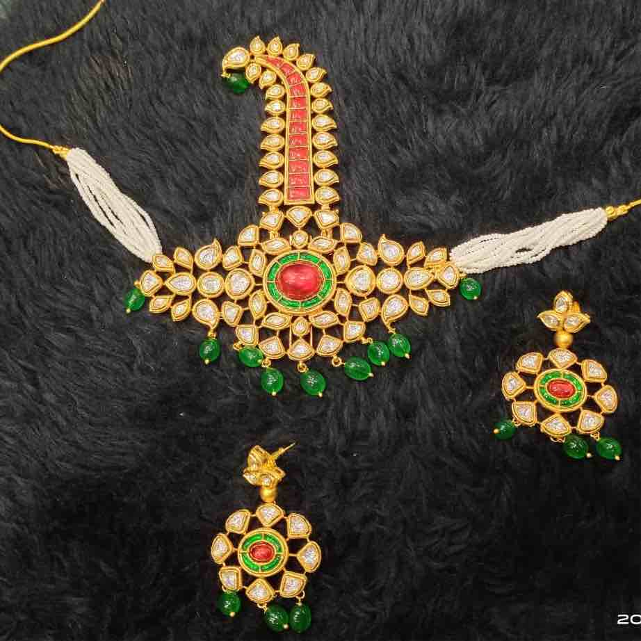 Groom kalgi & choker set combo - Image 3