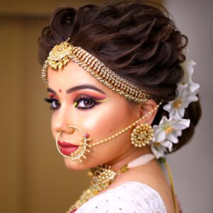 Kundan bridal jewellery set