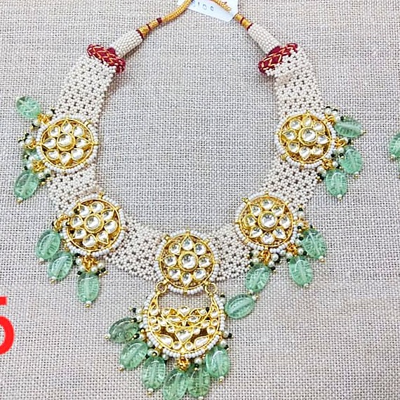 Colorful Jali Neckalce 004