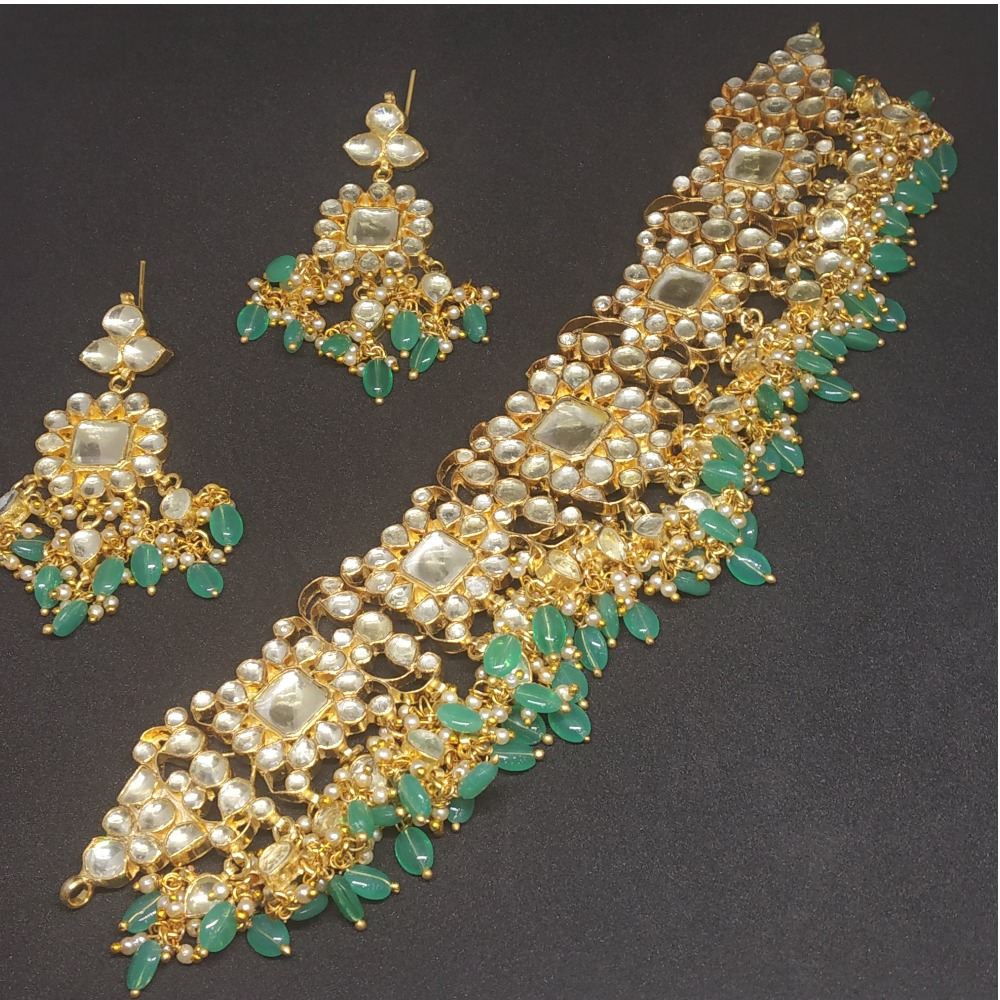 Fancy Colorstone Bridal Necklace Set