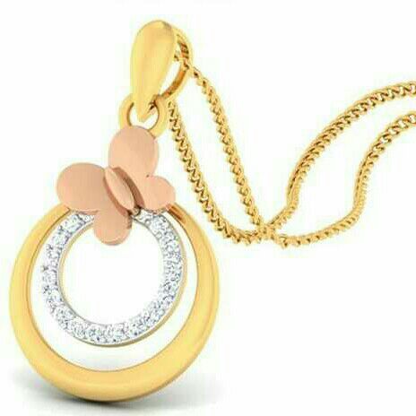 18kt Gold Exclusive Ladies Pendant