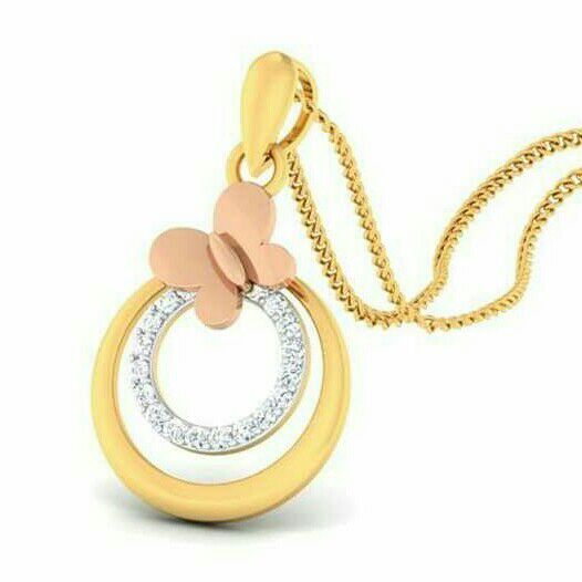 18kt Gold Fancy Pendant