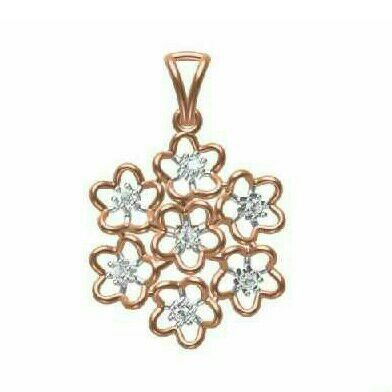 14kt Silver Fancy Ladies Earrings
