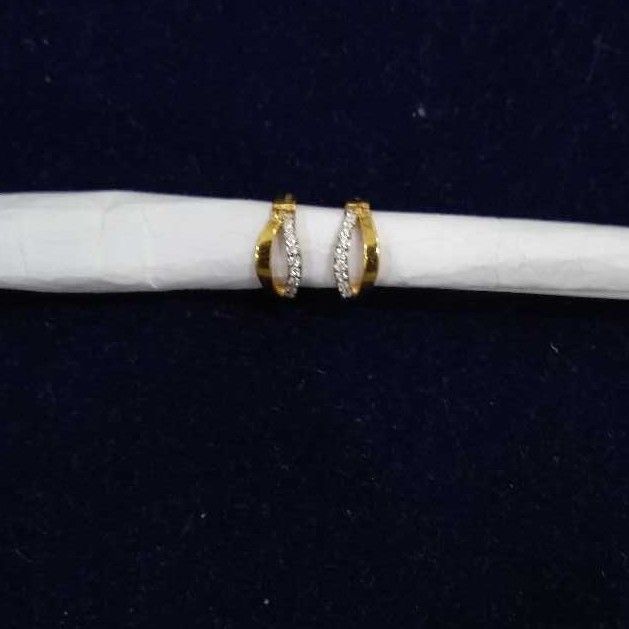 Gold Ladies Natural Diamond Bali