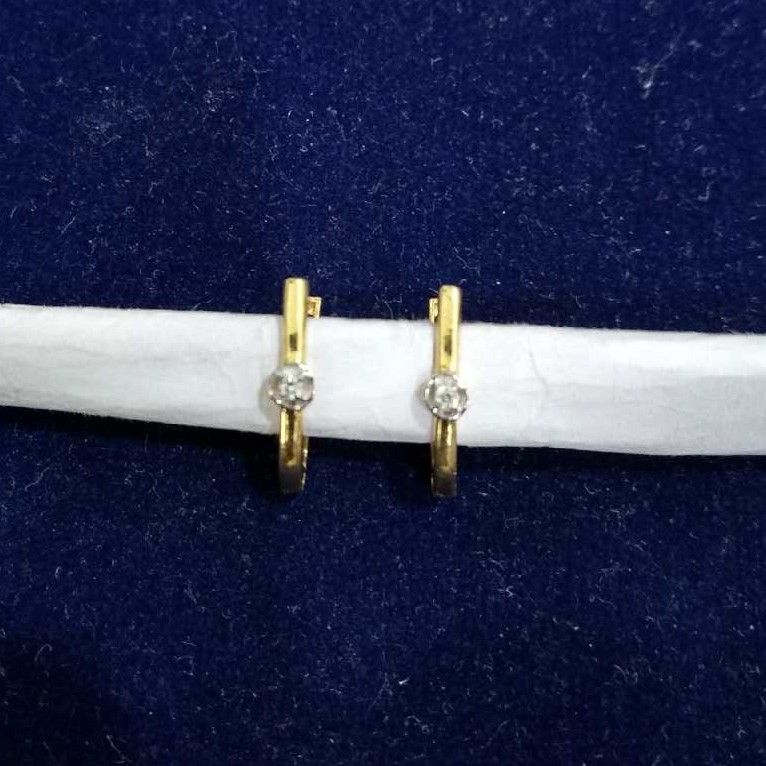 18KT Gold Indian Classic Real Diamond Tops