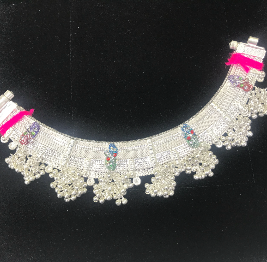 Rushi 100 Silver Payal