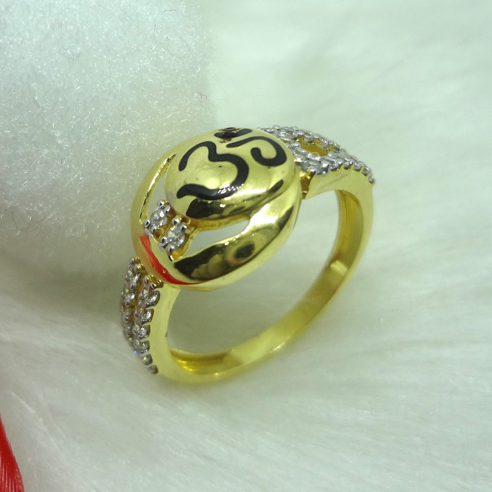 916 GOLD CZ DAIMOND  LADIES RING