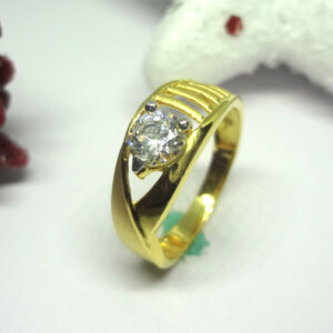 916 gold cz diamond ladies ring