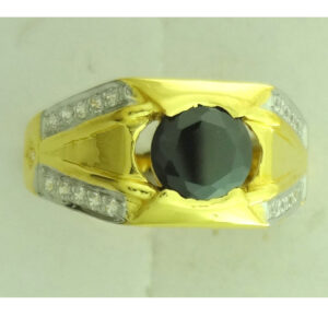 916 cz diamond gold ring