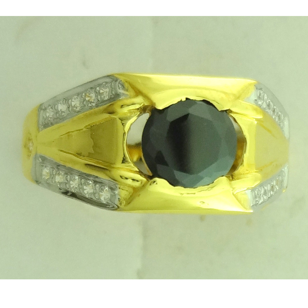 916 cz diamond gold ring