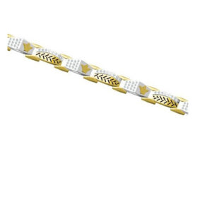 916 cz diamond gold bracelet
