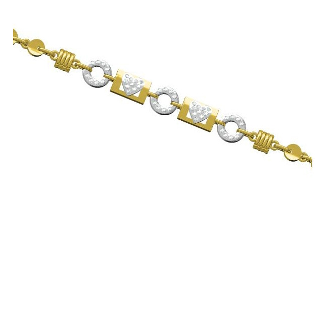916 cz diamond bracelet