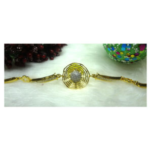 916 gold cz diamond amazing ladies bracelet
