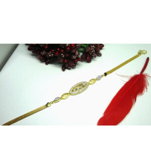 916 gold cz diamond amazing  ladies bracelet