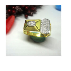 916 CZ GOLD DIAMOND RING