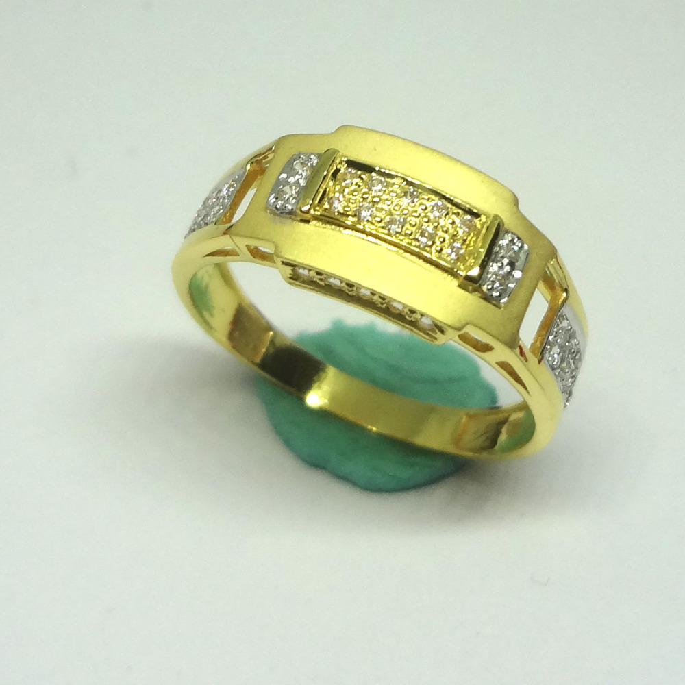916 CZ GOLD DIAMOND RING