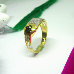 916 cz diamond gents ring