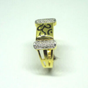 916 cz diamond gents ring