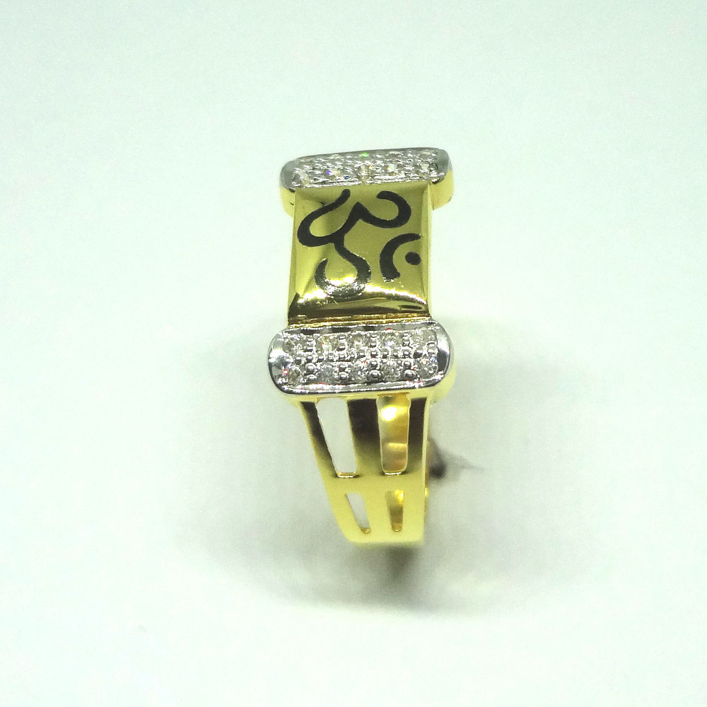 916 cz diamond gents ring