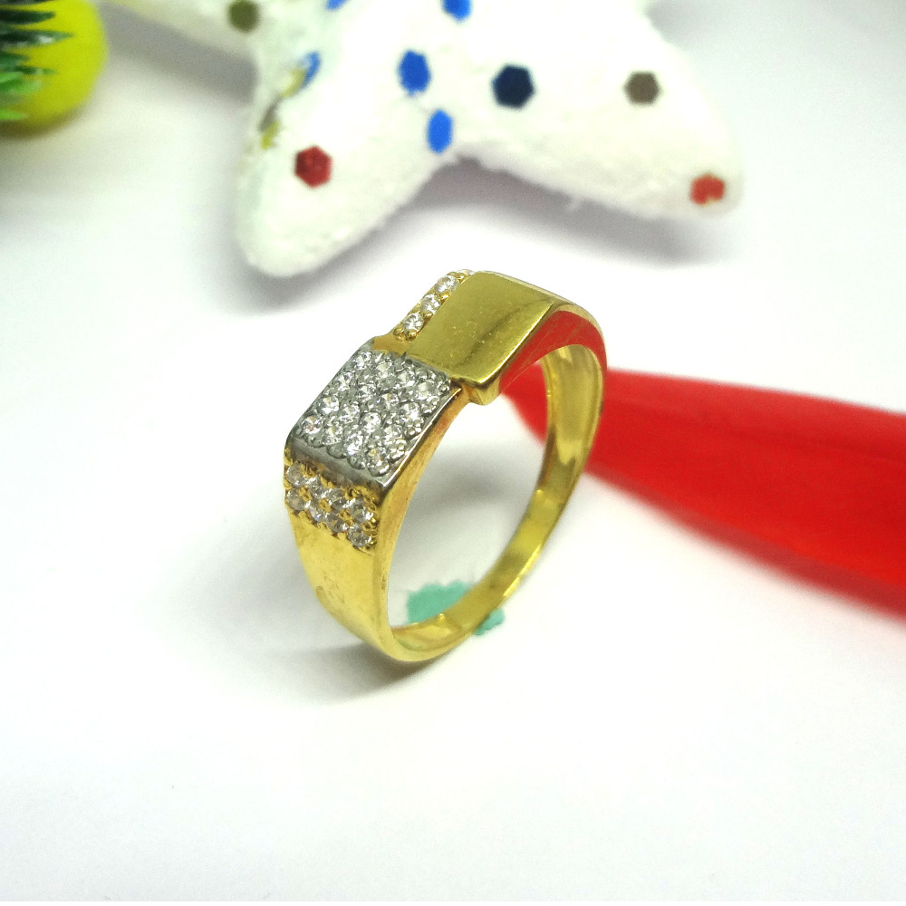 916 cz diamond gents ring
