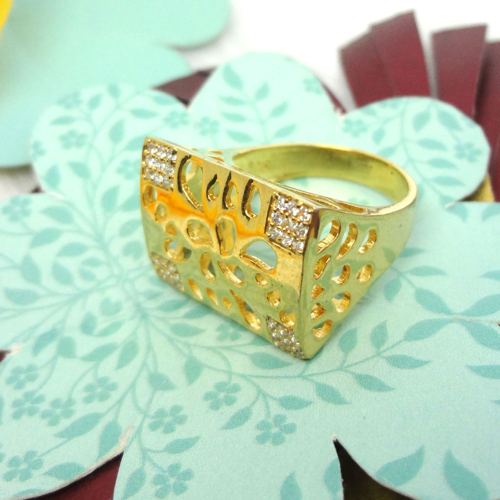 916 cz diamond gents ring