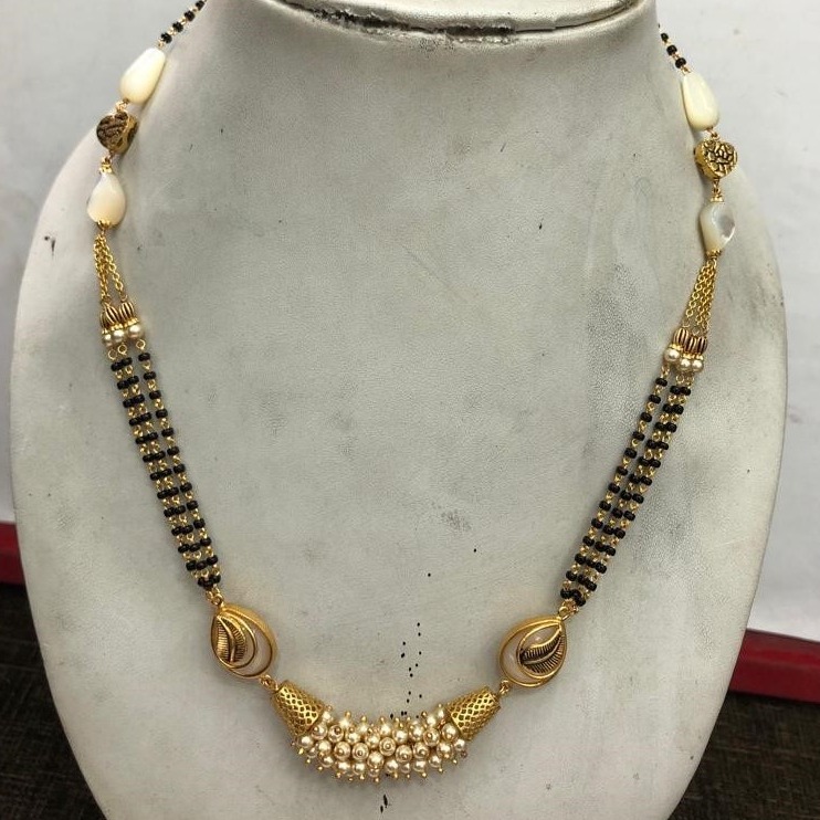 22kt gold cocktail design mangalsutra