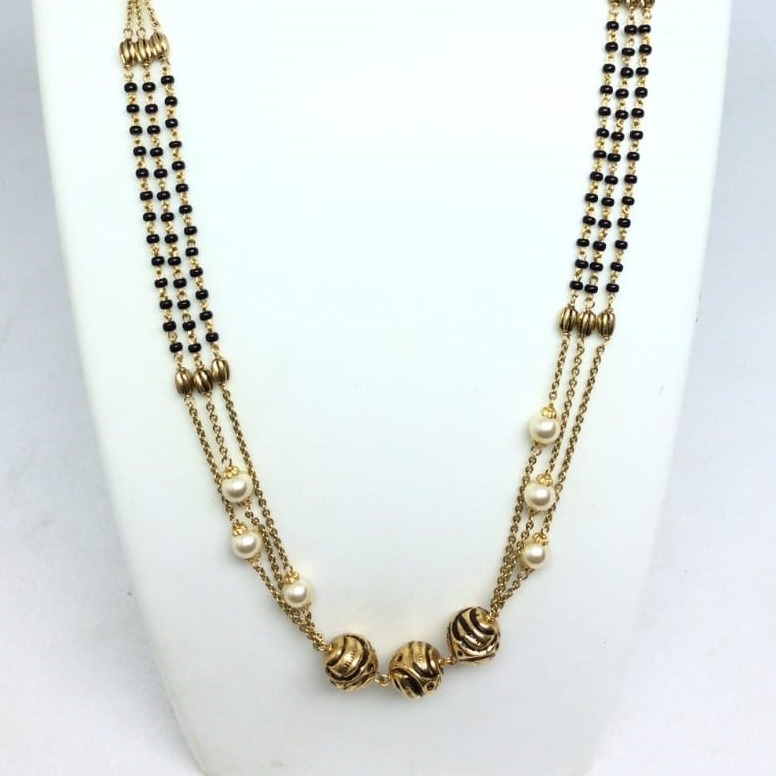 22kt gold fine design mangalsutra