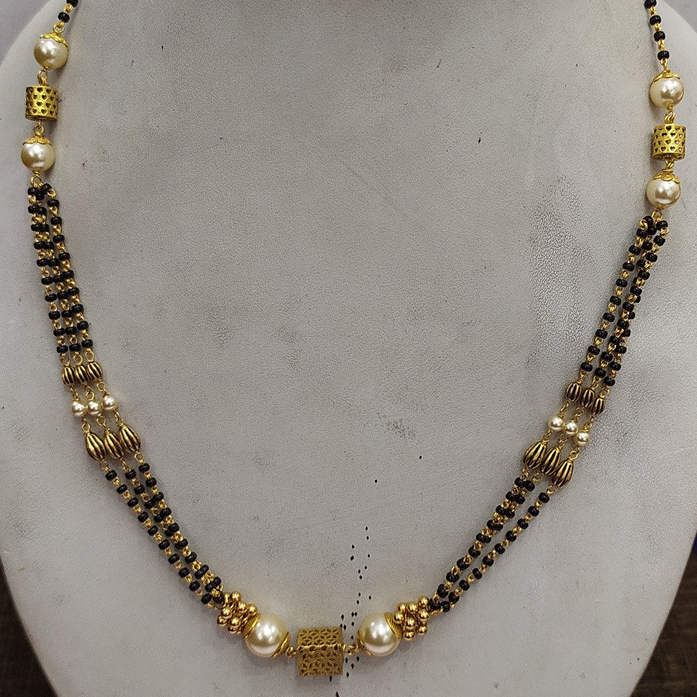 22k gold Unique Pearl Mangalsutra