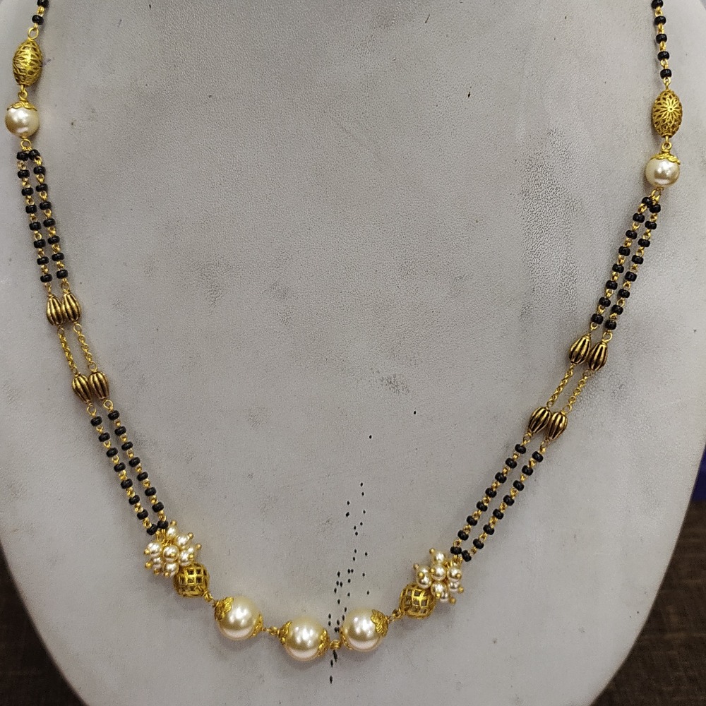 916 Gold Dokiya pearl Mangalsutra