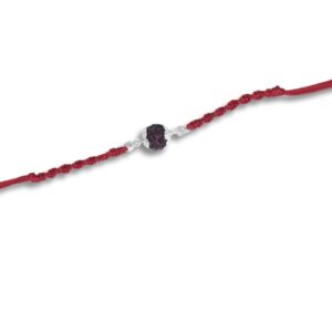 925 silver rudraksh rakhi